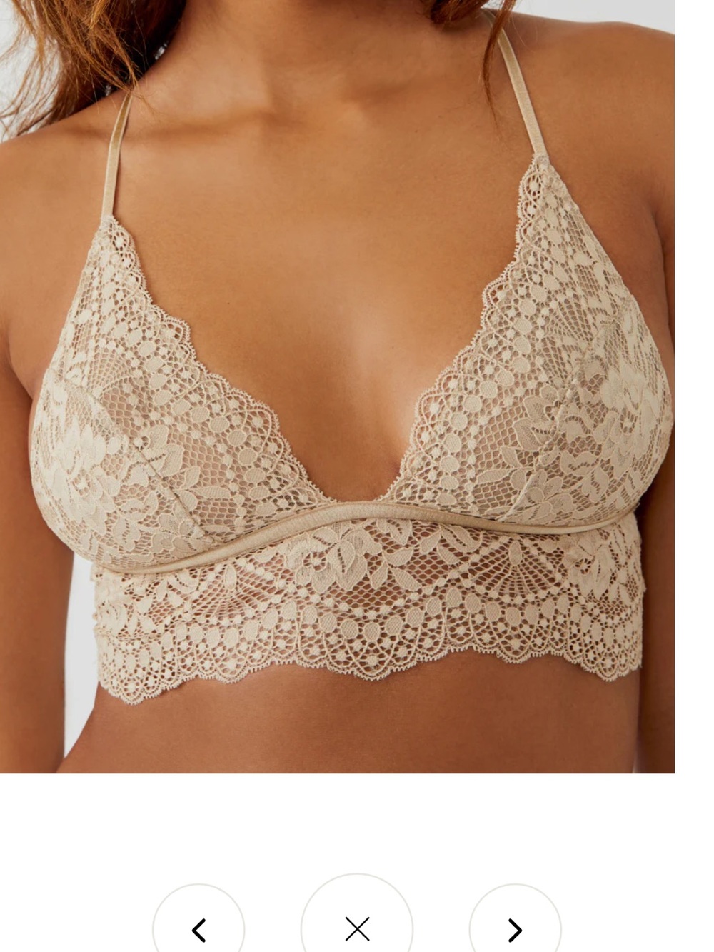 NWT FREE PEOPLE MAYA LONGLINE BRA MSRP $38
